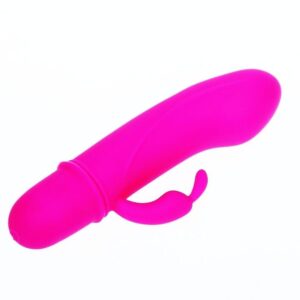 High Tech-Flirt Vibratore con Rabbit Caesar-Silicone, 10 velocità — PRETTY LOVE · Vibratori (immagine 3)