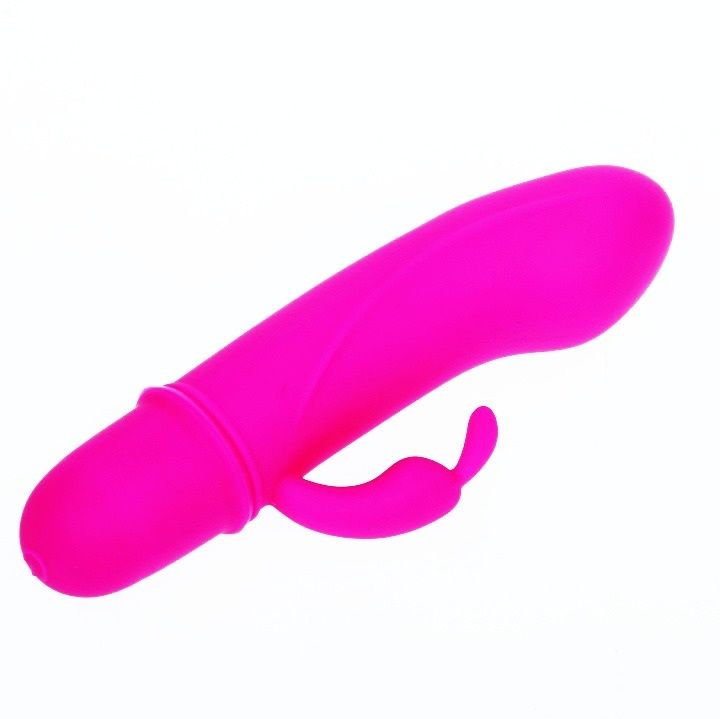 High Tech-Flirt Vibratore con Rabbit Caesar-Silicone, 10 velocità — PRETTY LOVE · Vibratori (immagine 3)