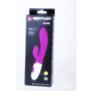 High Tech-Flirt Alvis Vibratore con Stimolatore Clitorideo-ABS — PRETTY LOVE · Vibratori (imaginea 2)