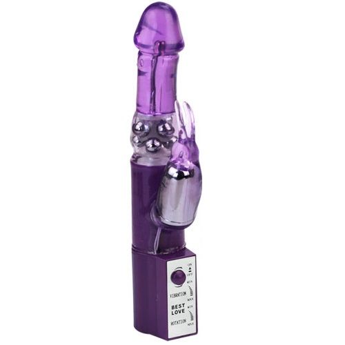 Baile Rotations-Hot Lady II Rabbit Pearl Rotator-TPE, Rotazione