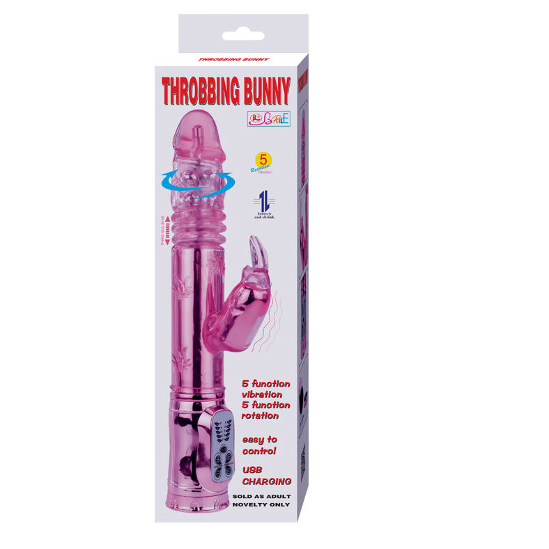 Baile Rotations-Coniglio Pulsante Rosa Rampante Rotator-10 velocità 2 Baile Rotations-Coniglio Pulsante Rosa Rampante Rotator-10 velocità · Vibratori (immagine 2)