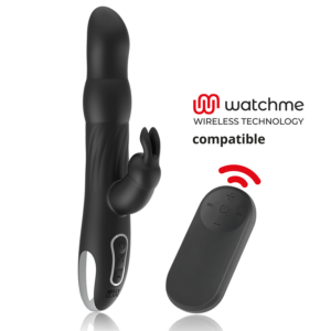 Brilly Glam-Moebius Rabbit Vibrator & Rotator + Watchme Remote · Vibratoare