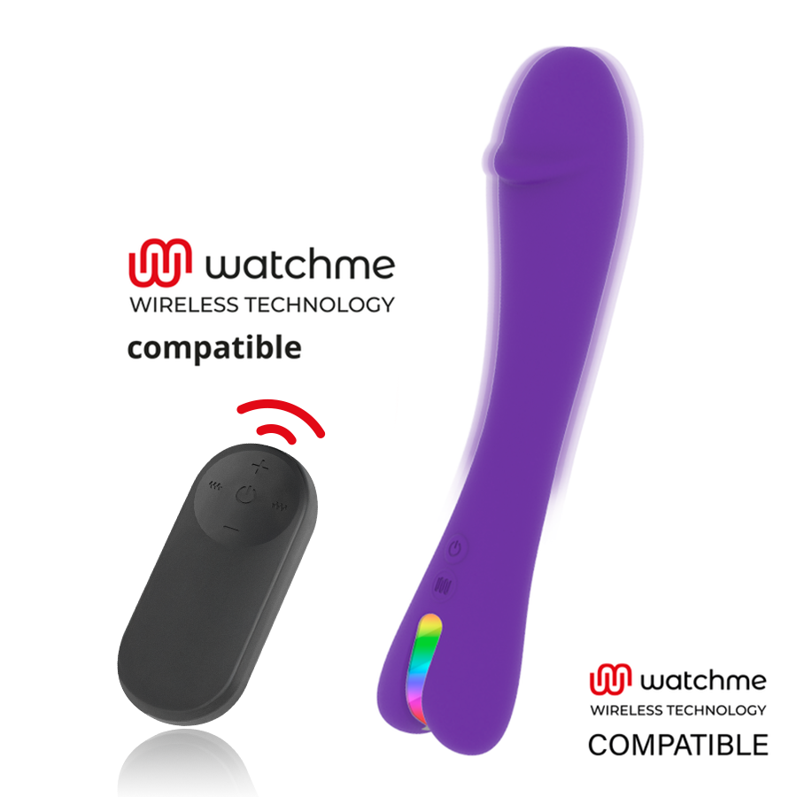 Mr. Boss-Enzo Vibrator + Watchme Telecomando senza fili-Silicone