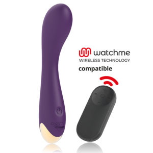 Treasure-Hansel Vibratore G-spot + Telecomando Watchme-Silicone, 7 · Vibratori