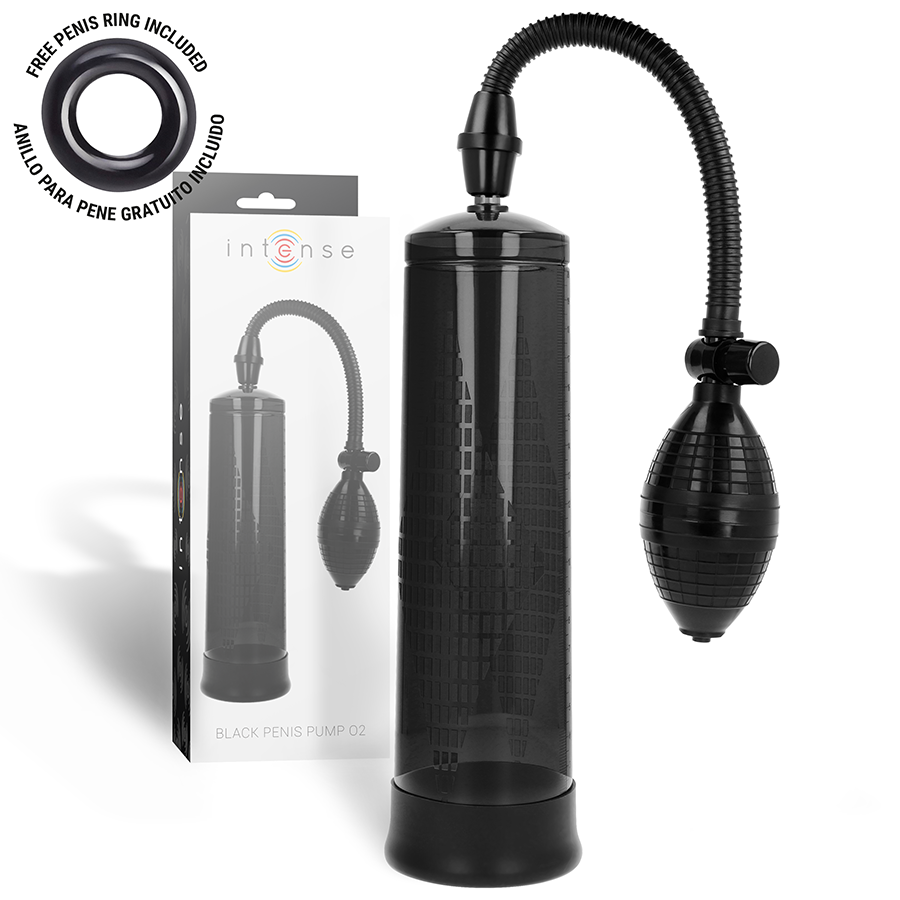 Intense For Him-Pompa per pene 02 con manometro · Anelli & Guaine per pene (imaginea 7)