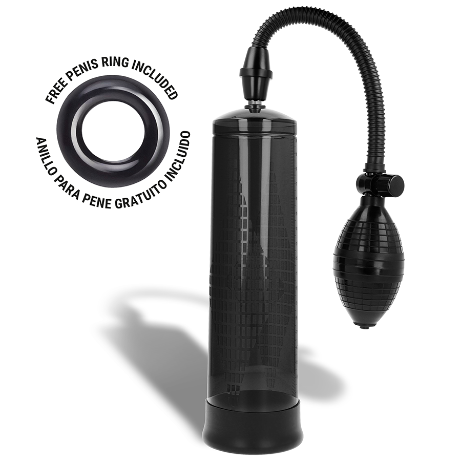Intense For Him-Pompa per pene 02 con manometro · Anelli & Guaine per pene (imaginea 8)