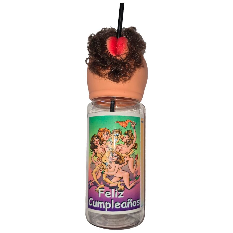 Diablo Picante-Bottiglia Labbra Birthday Flesh, 750 ml 1 Diablo Picante-Bottiglia Labbra Birthday Flesh, 750 ml — DIVERTY SEX · Articoli divertenti