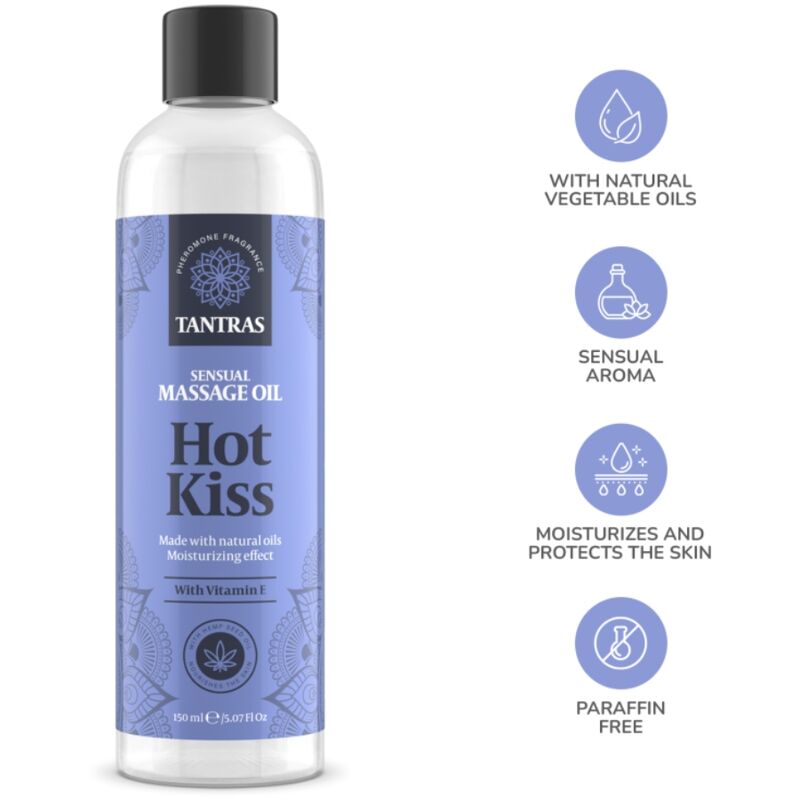 Intimateline Intimateline-Tantras Love Oil Hot Kiss Olio 4 Intimateline Intimateline-Tantras Love Oil Hot Kiss Olio · Massaggio erotico (imaginea 4)