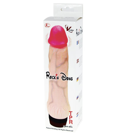 Baile Vibrators-Rockin Dong Penis Cyber Skin Ii-TPR, impermeabile 2 Baile Vibrators-Rockin Dong Penis Cyber Skin Ii-TPR, impermeabile · Vibratori (immagine 2)