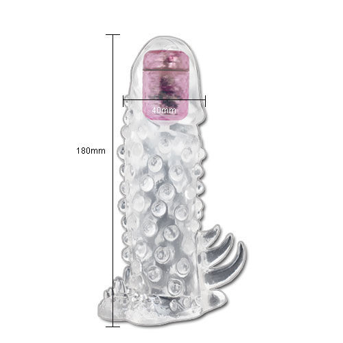 Baile For Him-Brave Iii Man Sensor Estensione per Pene-Silicone · Anelli & Guaine per pene (immagine 3)