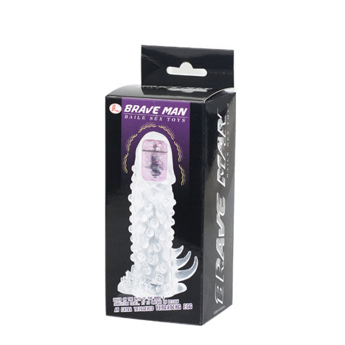 Baile For Him-Brave Iii Man Sensor Estensione per Pene-Silicone · Anelli & Guaine per pene (immagine 2)