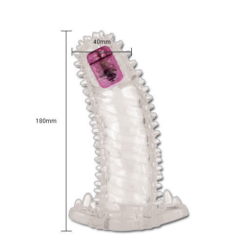 Baile For Him-Brave Ii Man Estensione Sensore-Silicone · Anelli & Guaine per pene (imaginea 4)