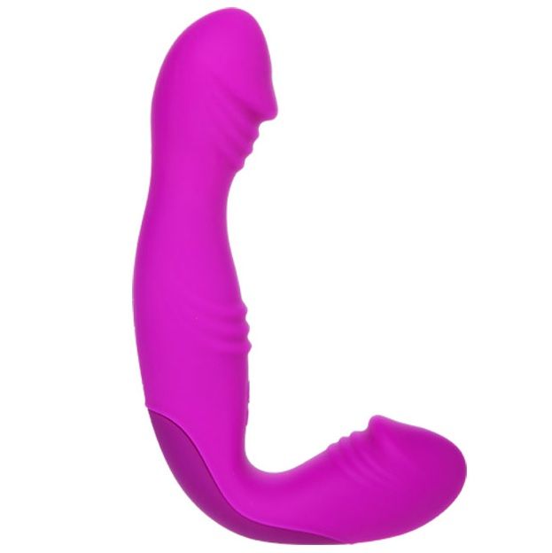 Fun Toys-Angelo Arnes Lilla-Silicone, 12 velocità, Ricaricabile, USB 3 Fun Toys-Angelo Arnes Lilla-Silicone, 12 velocità, Ricaricabile, USB — PRETTY LOVE · Strap-on & Imbracature (immagine 3)