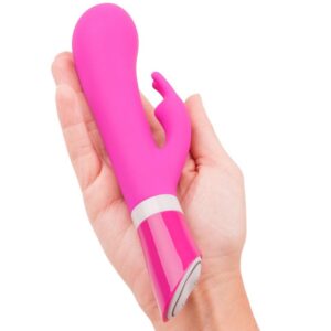 B Swish-Bwild Deluxe Bunny Vibratore Coniglio Lampone-Silicone, 5 · Vibratori (imaginea 5)