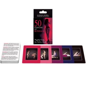 Kheper Games-50 Posizioni Bondage, Pacchetto di Carte