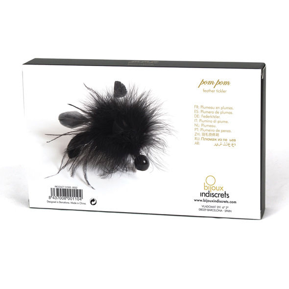 Bijoux Indiscrets-Spazzola con Pene Pom Pom · Accessori lingerie (imaginea 4)