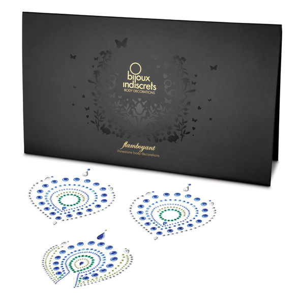 Bijoux Desire Metallique-Blu & Verde 3 Bijoux Desire Metallique-Blu & Verde — BIJOUX INDISCRETS · Accessori lingerie (immagine 3)