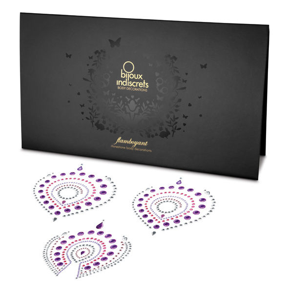 Bijoux Desire Metallique-Indiscreto Fiammante Lilla & Pink — BIJOUX INDISCRETS · Accessori lingerie (imaginea 3)