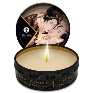 Shunga Candles-Mini Caress by Candela Massaggio Cioccolato, 30 ml
