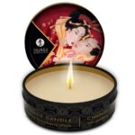 Shunga Candles-Mini Caress Candela Massaggio Fragole e Cava 30 Ml · Massaggio erotico