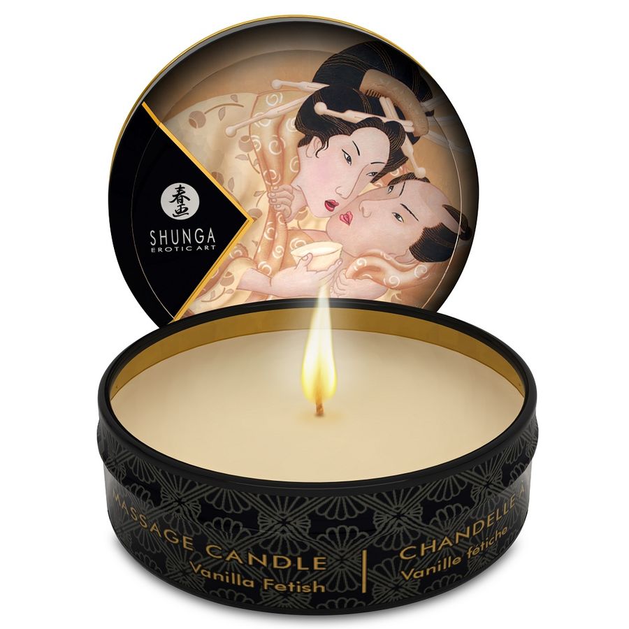 Shunga Candles-Mini Caress Candela da massaggio · Massaggio erotico