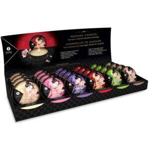 Shunga Candles-Mini Candele di Massaggio Caresse by Candlelight