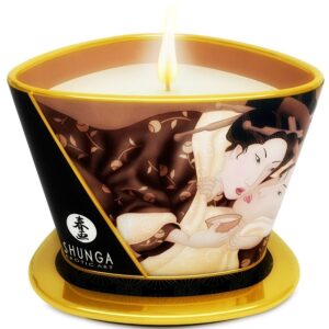 Shunga Candles-Mini Caress by Candela Massaggio Cioccolato, 170 ml