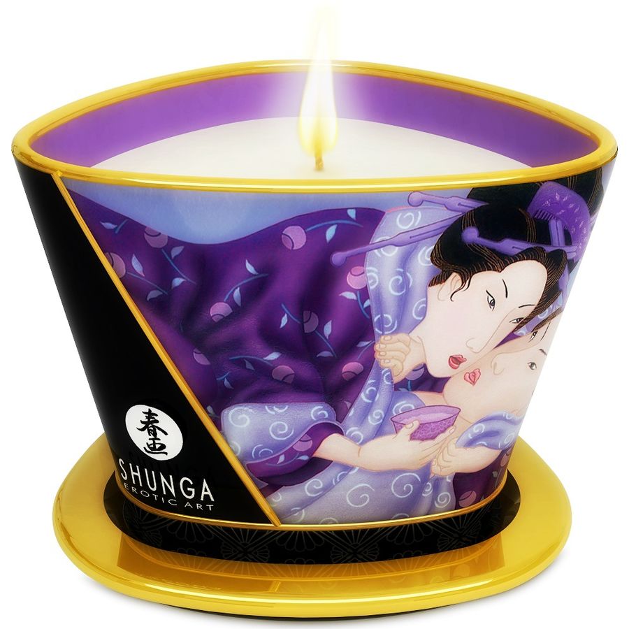 Shunga Candles-Mini Caress by Candela Massaggio-Frutta Esotica, 170 ml 1 Shunga Candles-Mini Caress by Candela Massaggio-Frutta Esotica, 170 ml · Massaggio erotico
