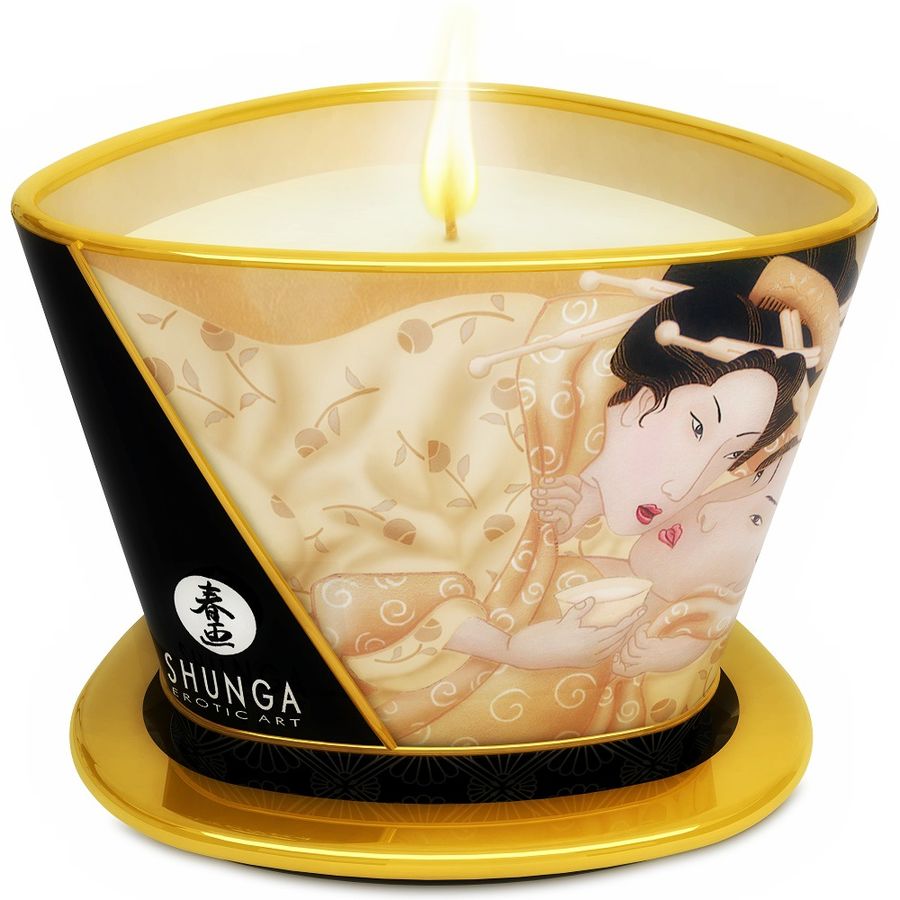 Shunga Candles-Mini Caress by Candela Massaggio-Vaniglia 1 Shunga Candles-Mini Caress by Candela Massaggio-Vaniglia · Massaggio erotico