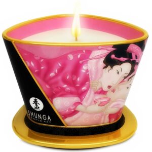 Shunga Candles-Mini Caress by Candela Massaggio Afrodisiaco Candela, Rose 368 Shunga Candles-Mini Caress by Candela Massaggio Afrodisiaco Candela, Rose