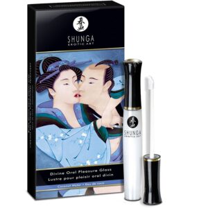 Shunga Aphrodisiacs-Divine Gloss per le Labbra Acqua di Cocco