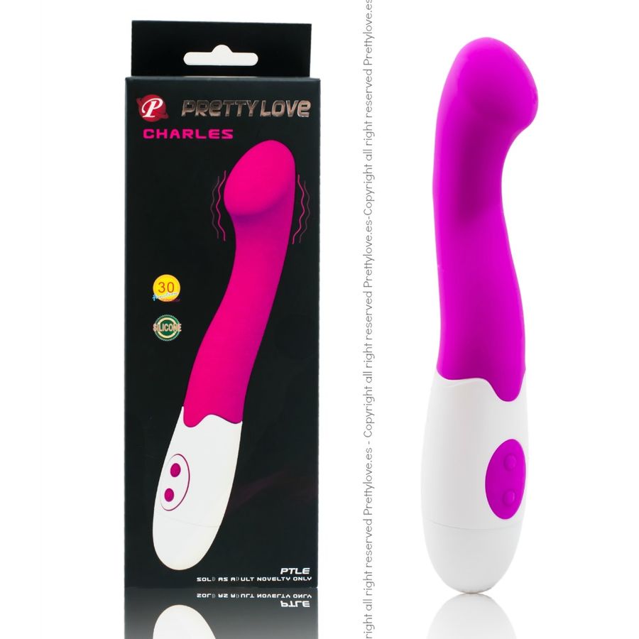 High Tech-Flirt Charles Vibrator-Silicone, 12 velocità 3 High Tech-Flirt Charles Vibrator-Silicone, 12 velocità — PRETTY LOVE · Vibratori (imaginea 3)
