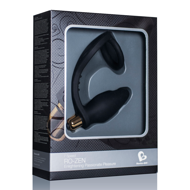 Rocks-off-Ro-zen Stimolatore Prostatico 7V-Silicone, 7 velocità 3 Rocks-off-Ro-zen Stimolatore Prostatico 7V-Silicone, 7 velocità · Anelli & Guaine per pene (imaginea 3)