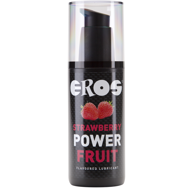 Eros Power Line-Lubrificante aromatizzato Power Fruit Fragole, 125 Ml