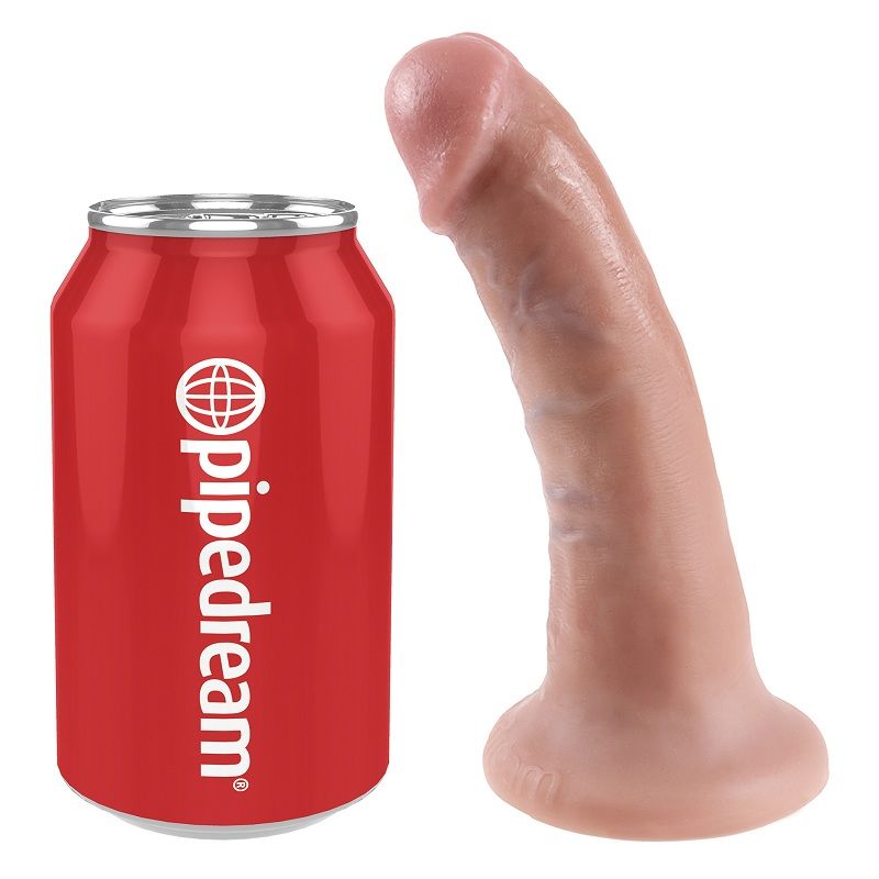King Cock-6 Dildo Flesh 15.2 Cm-Ventosa 1 King Cock-6 Dildo Flesh 15.2 Cm-Ventosa — PIPEDREAMS · Dildo & Stimolatori