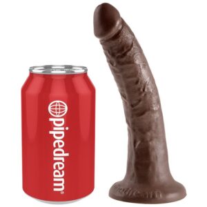 King Cock-Dildo Realist Marrone 17,8 cm con Ventosa 9 King Cock-Dildo Realist Marrone 17,8 cm con Ventosa — PIPEDREAMS · Dildo & Stimolatori (imaginea 4)
