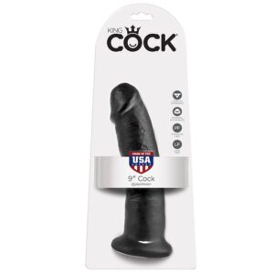 King Cock-9 Dildo Nero 22.9 Cm-Ventosa 9 King Cock-9 Dildo Nero 22.9 Cm-Ventosa — PIPEDREAMS · Dildo & Stimolatori (imaginea 4)