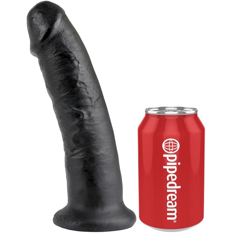 King Cock-9 Dildo Nero 22.9 Cm-Ventosa 1 King Cock-9 Dildo Nero 22.9 Cm-Ventosa — PIPEDREAMS · Dildo & Stimolatori