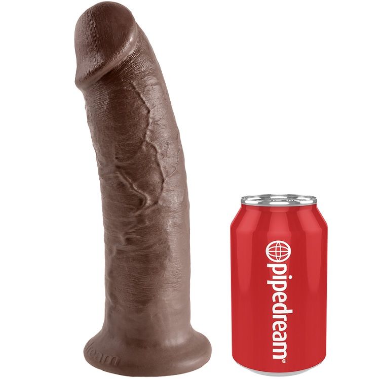 King Cock-Dildo 25.4 Cm Marrone-Ventosa 1 King Cock-Dildo 25.4 Cm Marrone-Ventosa — PIPEDREAMS · Dildo & Stimolatori