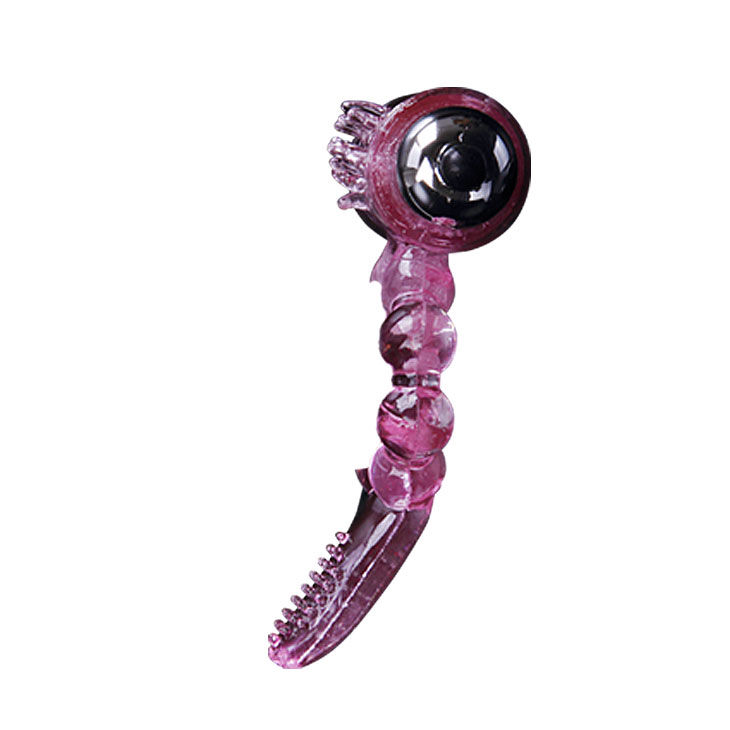Baile For Him-Anello in Silicone 10 Ritmi Linguali con Vibrazione Rosa · Anelli & Guaine per pene (imaginea 7)