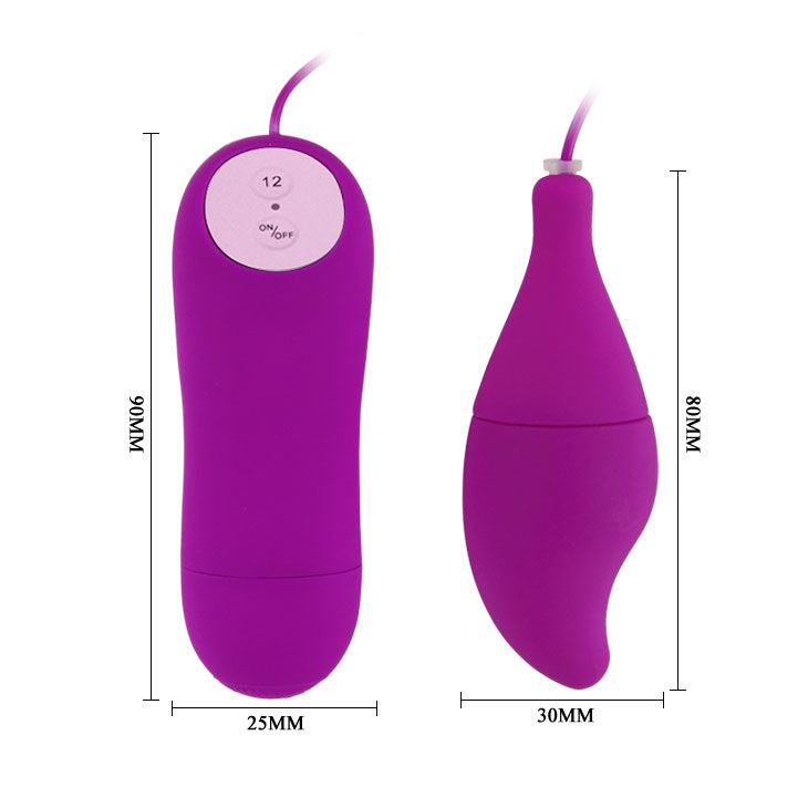 Baile Stimulating-Pleasure Shell12 Vibratore Lilla-Silicone, 12 · Vibratori (immagine 2)