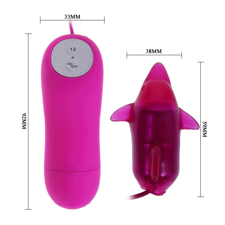 Baile Stimulating-Cute Secret Dolfin Vibrator 12V-Silicone, 12 · Vibratori (imaginea 5)