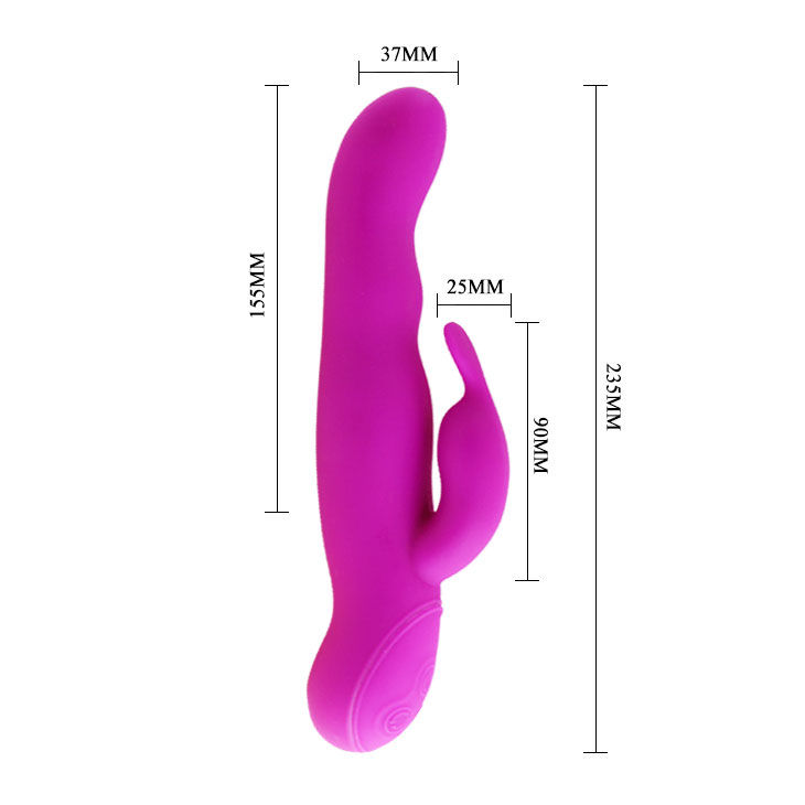 High Tech-Highgrade Hale Lilla Rotator-Silicone, 12 velocità — PRETTY LOVE · Vibratori (imaginea 5)