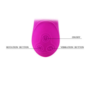 High Tech-Highgrade Hale Lilla Rotator-Silicone, 12 velocità — PRETTY LOVE · Vibratori (imaginea 6)