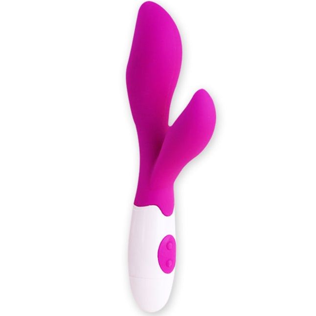 High Tech-Vibratore Stimolatore Newman-Silicone, 12 velocità, Silenzioso 1 High Tech-Vibratore Stimolatore Newman-Silicone, 12 velocità, Silenzioso — PRETTY LOVE · Vibratori