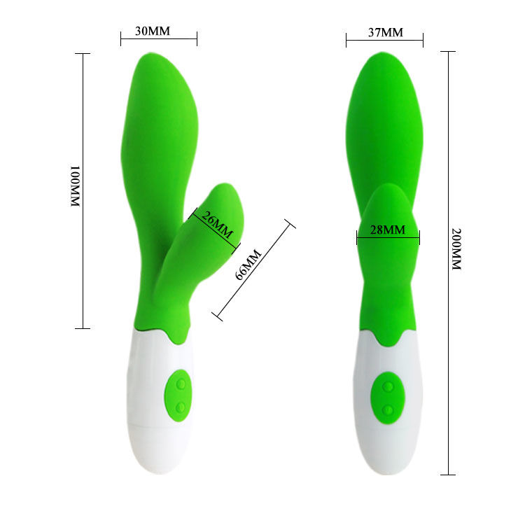 High Tech-Flirt Owen Vibrator Verde-Silicone, 12 velocità 8 High Tech-Flirt Owen Vibrator Verde-Silicone, 12 velocità — PRETTY LOVE · Vibratori (imaginea 8)