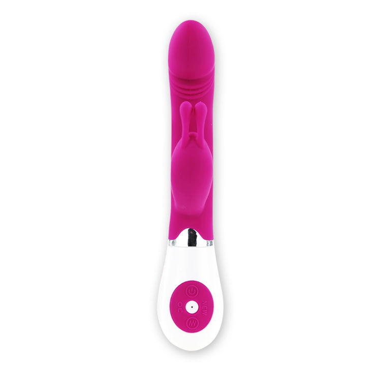 High Tech-Vibratore Flirt con Rabbit Gene-Silicone, 12 velocità — PRETTY LOVE · Vibratori (imaginea 8)