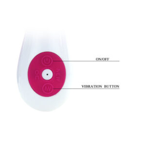 High Tech-Flirt Vibratore con Felix Stimolatore-Silicone, 12 — PRETTY LOVE · Vibratori (imaginea 6)