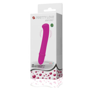 High Tech-Flirt Antony Vibrator-Silicone, 10 velocità, Silenzio — PRETTY LOVE · Vibratori (imaginea 4)