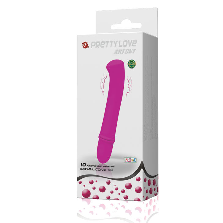 High Tech-Flirt Antony Vibrator-Silicone, 10 velocità, Silenzio — PRETTY LOVE · Vibratori (imaginea 4)